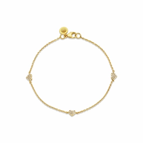 Selling Fast 14K Eternelle Small Heart Charms Bracelet