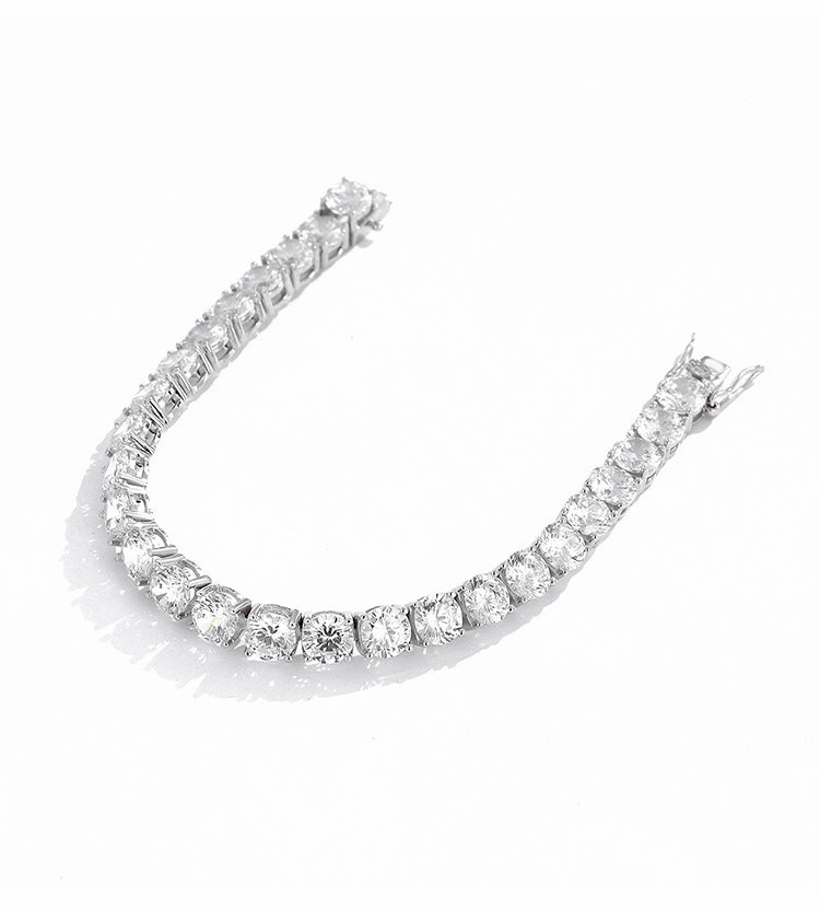 Work Outfit Lively Spark 6.5 mm Tennis Bracelet | S925 | Moissanite