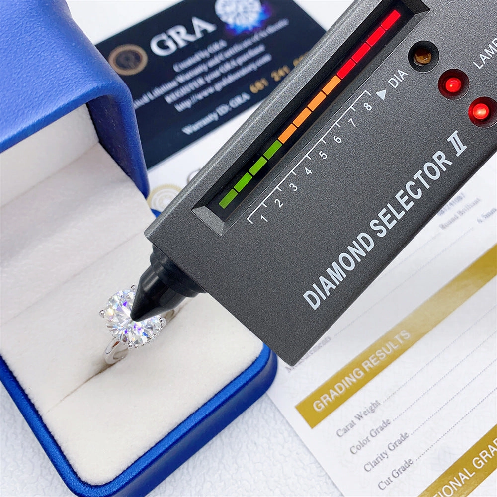 Stylish Look 6 Carat Solitaire Oval Diamond Engagement Ring | S925 | Moissanite