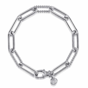 Sweet Touch 925 Sterling Silver Bujukan Link Bracelet