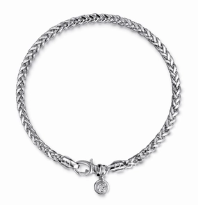 925 Sterling Silver Men's Wheat Chain Bracelet Sophisticated Wear Transformative Style