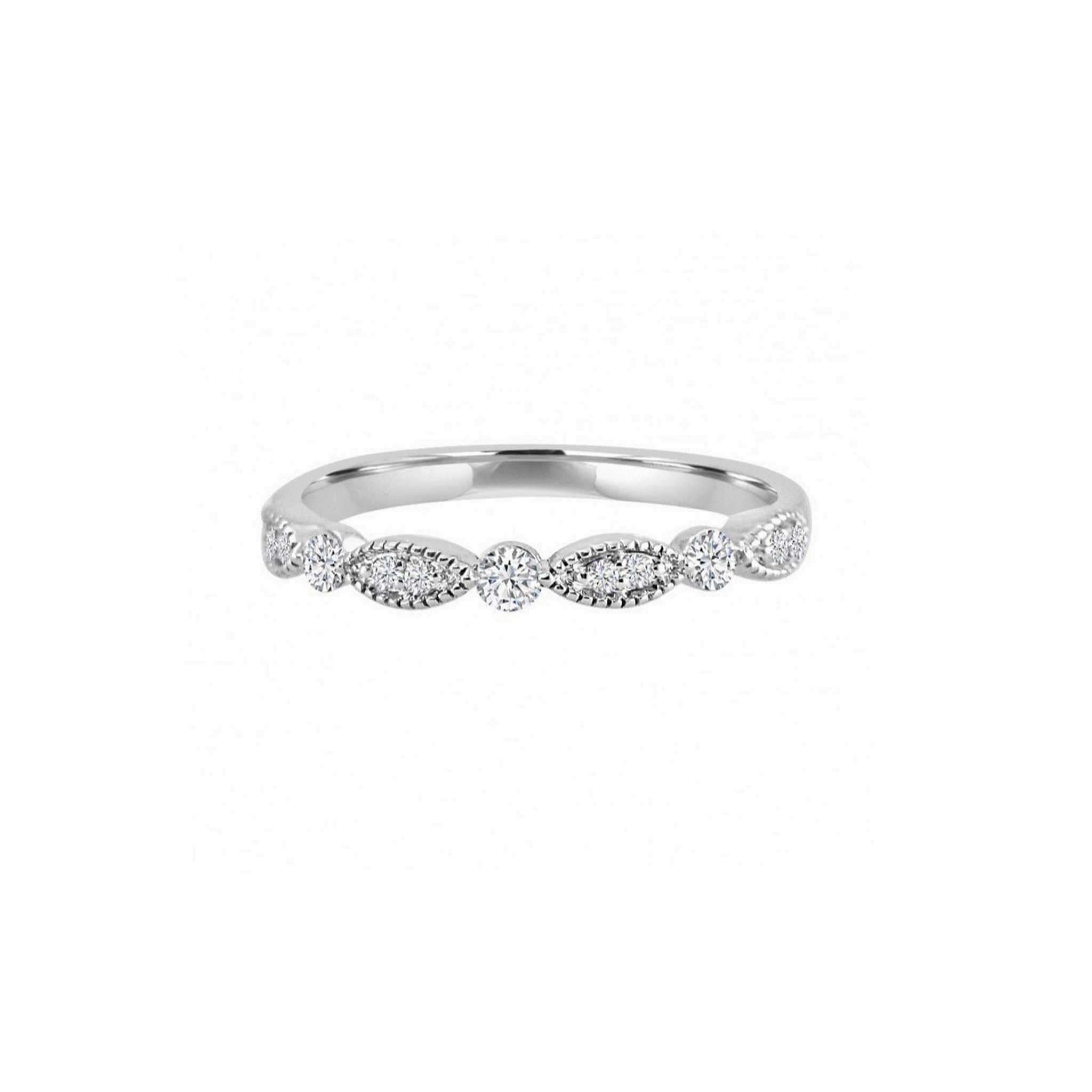 Diamond Marquise Eternity Band Pure Form