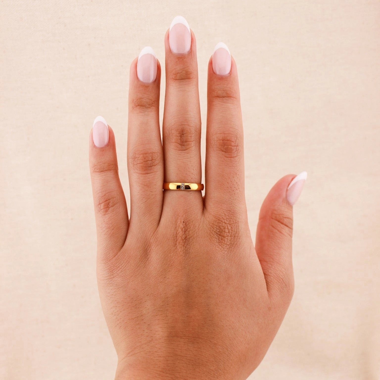 ANALISA CZ DIAMOND BAND RING Daily Fashion