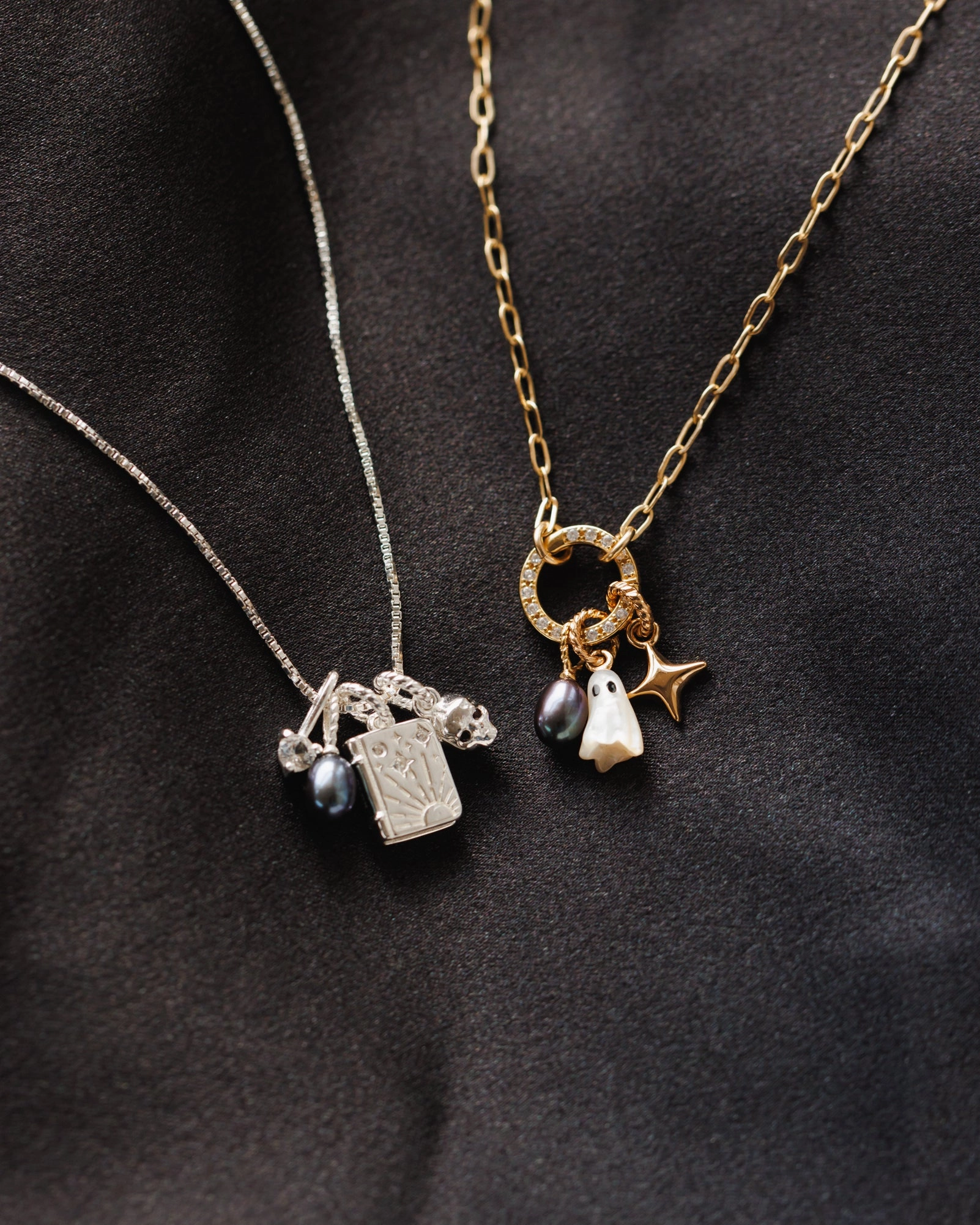 Baby Black Pearl Charm Splendid Piece