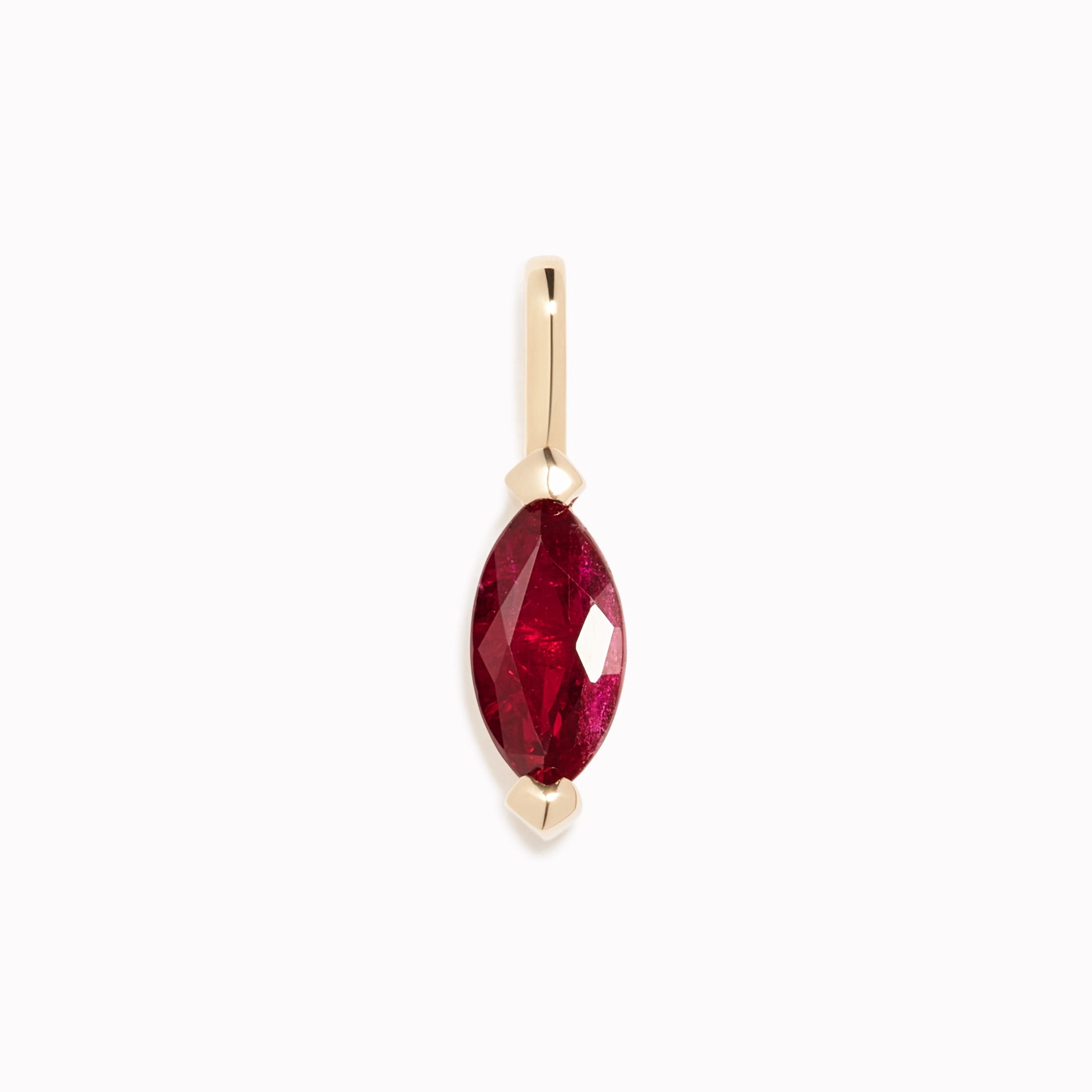 All Seasons Evening Party January Birthstone Pendant 14k Gold - Garnet