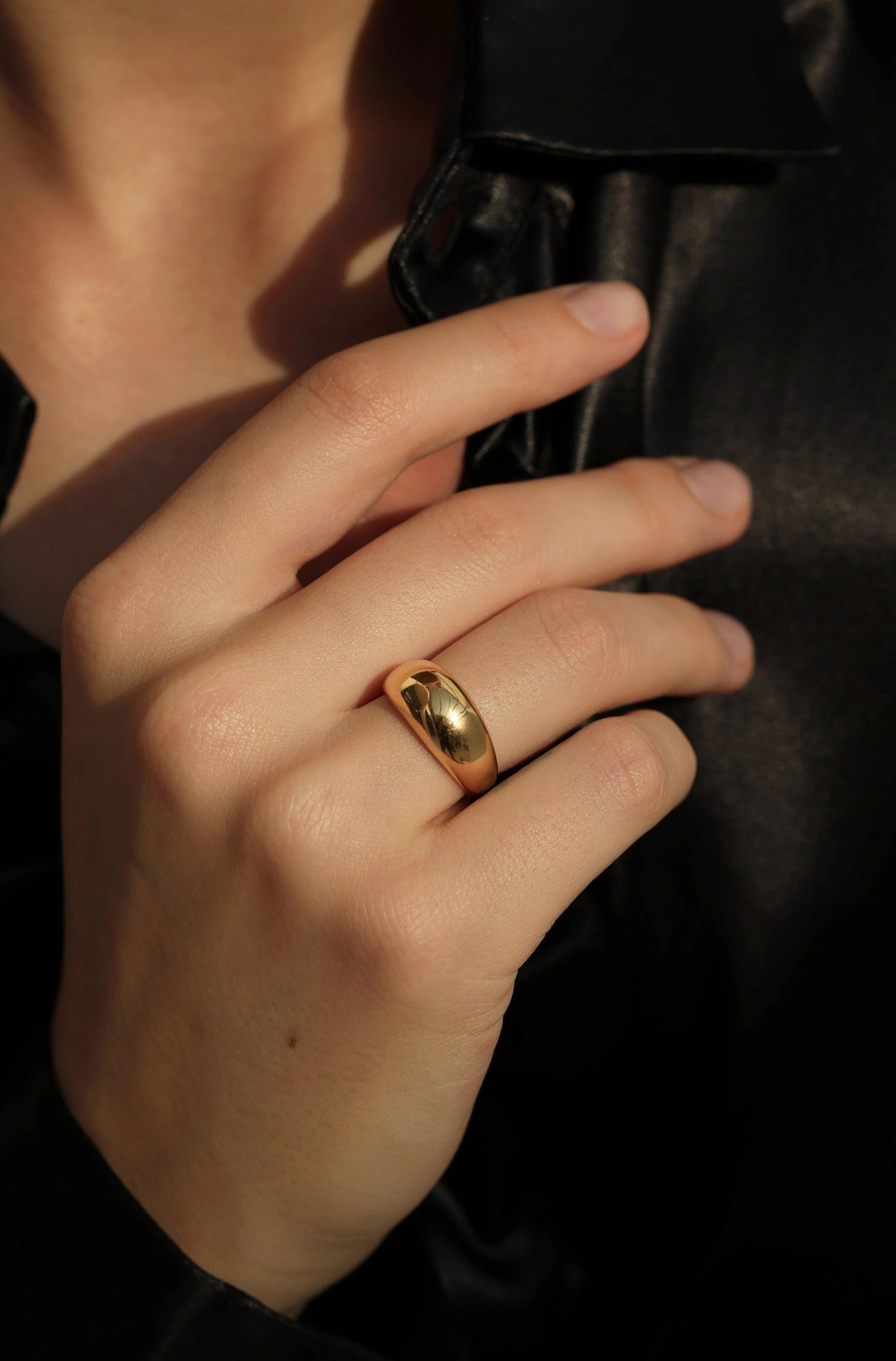 Lana Gold Dome Ring Valentine Present