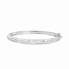 Kirkland Jewelry Estate | 14K White Gold Diamond Bracelet Lasting Combinations Complete Amalgamations