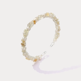 Formal Look Soft Contrast Citrine Chip Bracelet