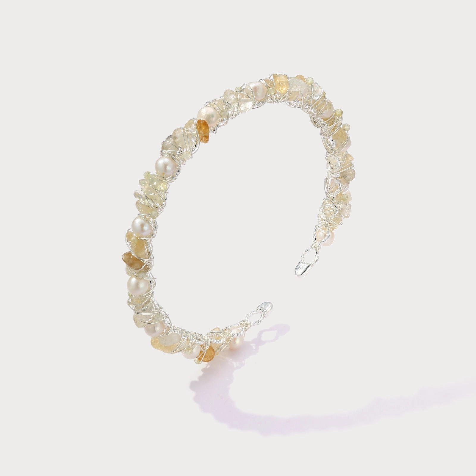 Formal Look Soft Contrast Citrine Chip Bracelet