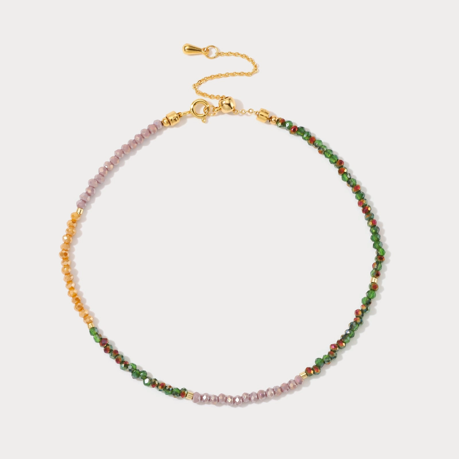 Dainty Beaded Anklet Luxury Mood
