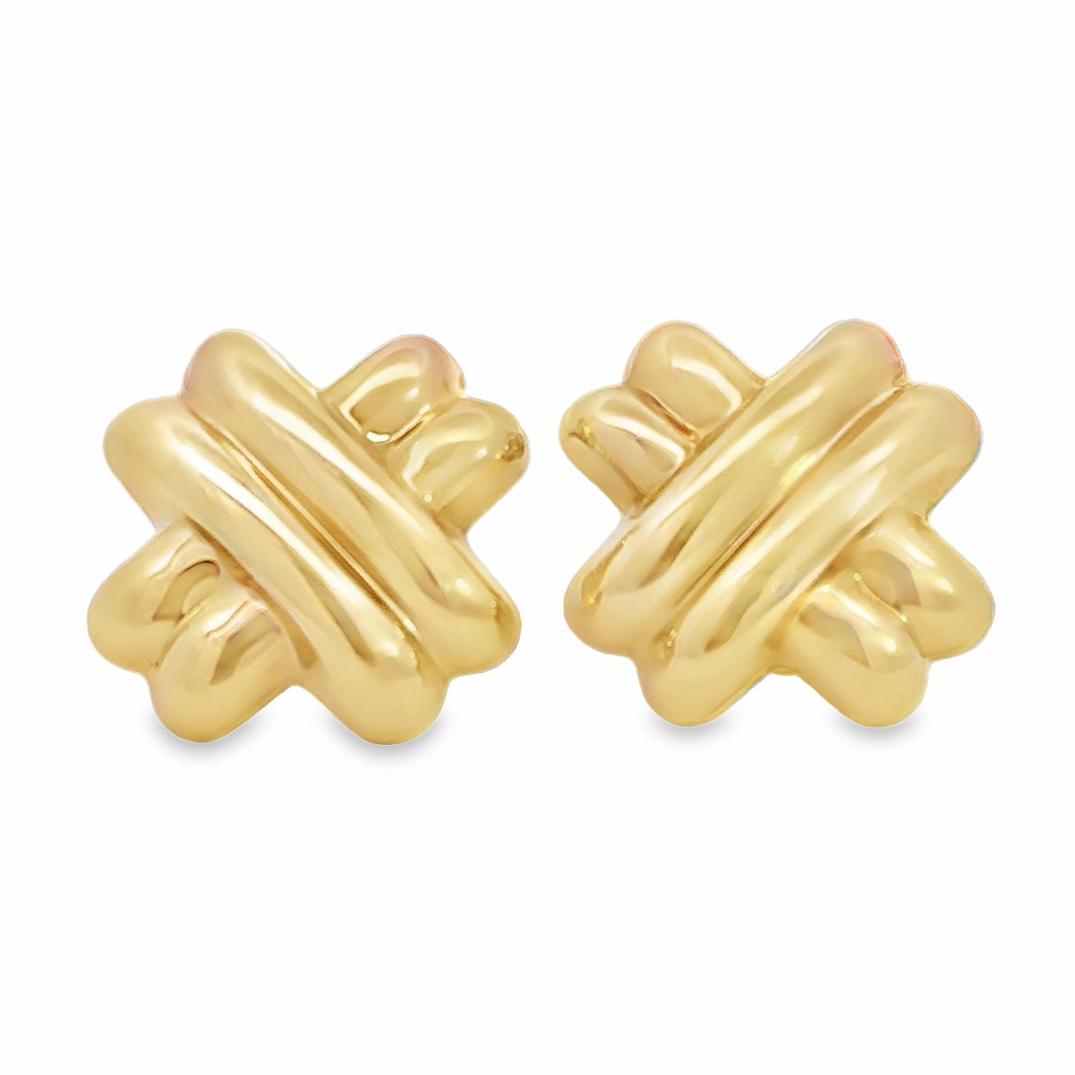 Kirkland Jewelry Estate | 14K Yellow Gold Fashion Earrings Refined Piece Refined Selection