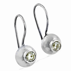 Stylish Cubic Zirconia 925 Sterling Silver Earrings | Simple CZ Hook Earrings Exquisite Option