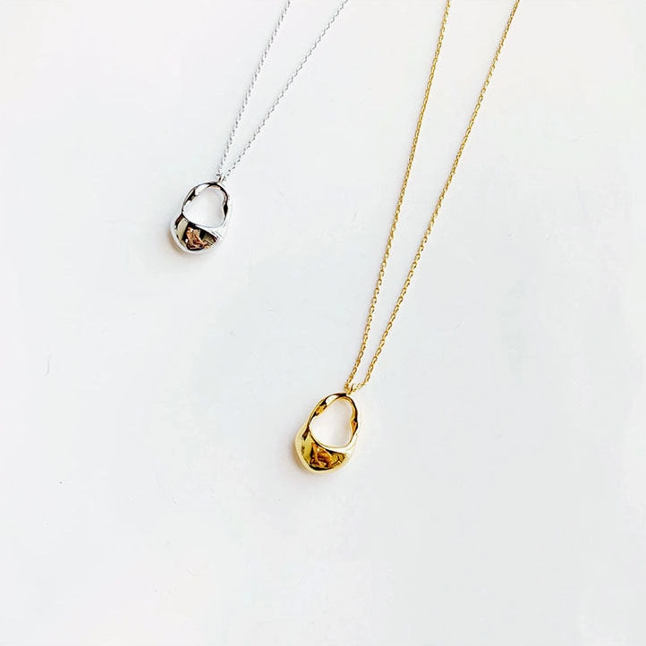 Contemporary Basket Pendant Necklace Wedding guest Friends Outing Item