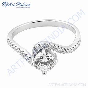 Exclusive CZ 925 Silver Rings - Shop High-Quality Sterling Silver Jewelry All Size Fit Eternal Art