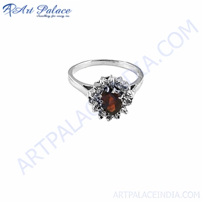 Exclusive CZ Silver 925 Rings - Shop Sterling Silver Rings Online Sentimental Ornament Simple Trinket