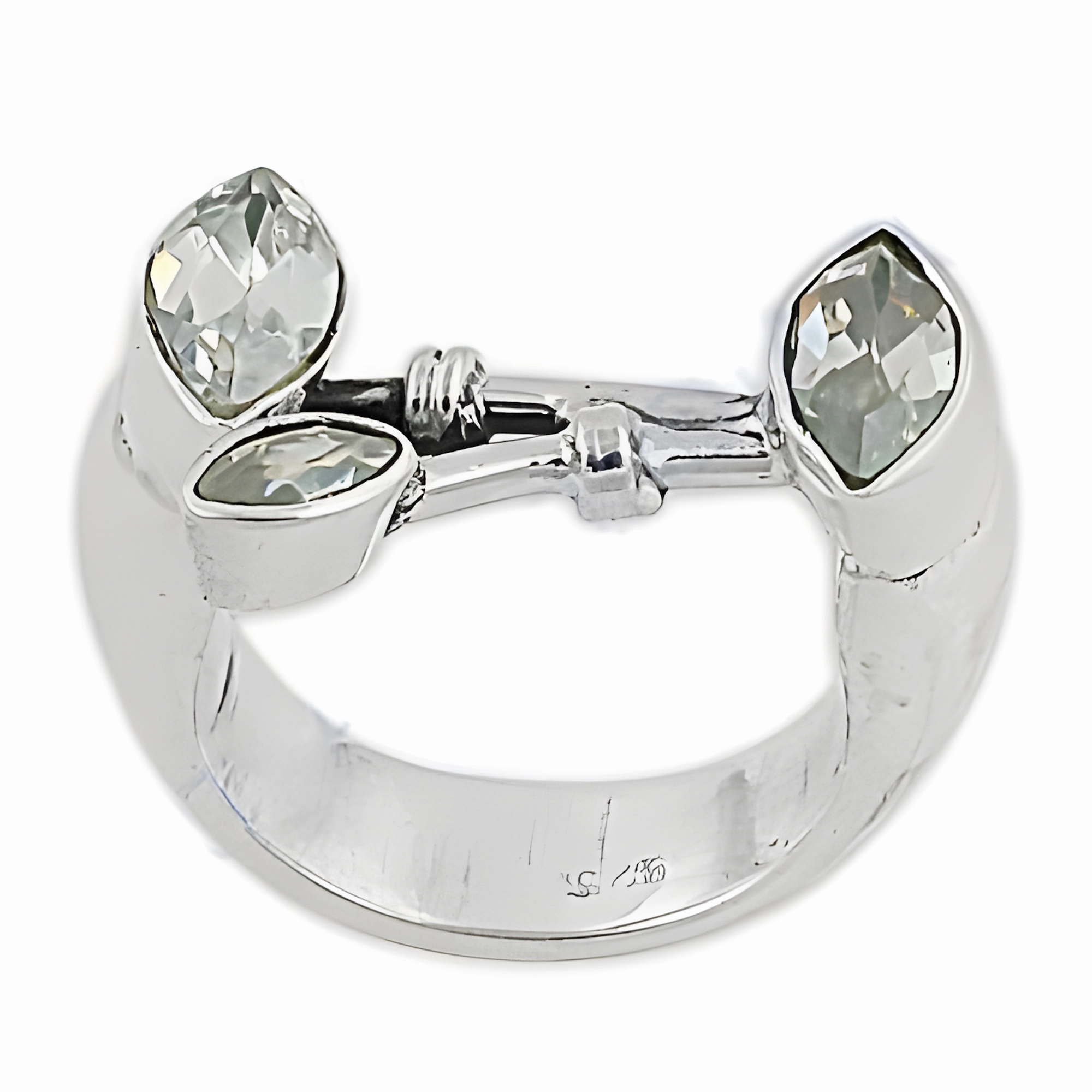Coolest CZ Ring: 925 Sterling Silver Cubic Zirconia Ring birthday party Model Present