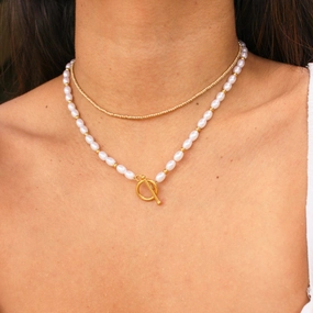 Stylish Edge CORA PEARL TOGGLE