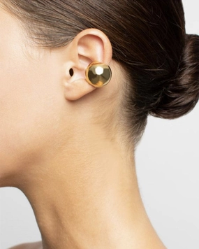 Francesca Chubby Round Ball Ear Cuff High-Quality Ornament