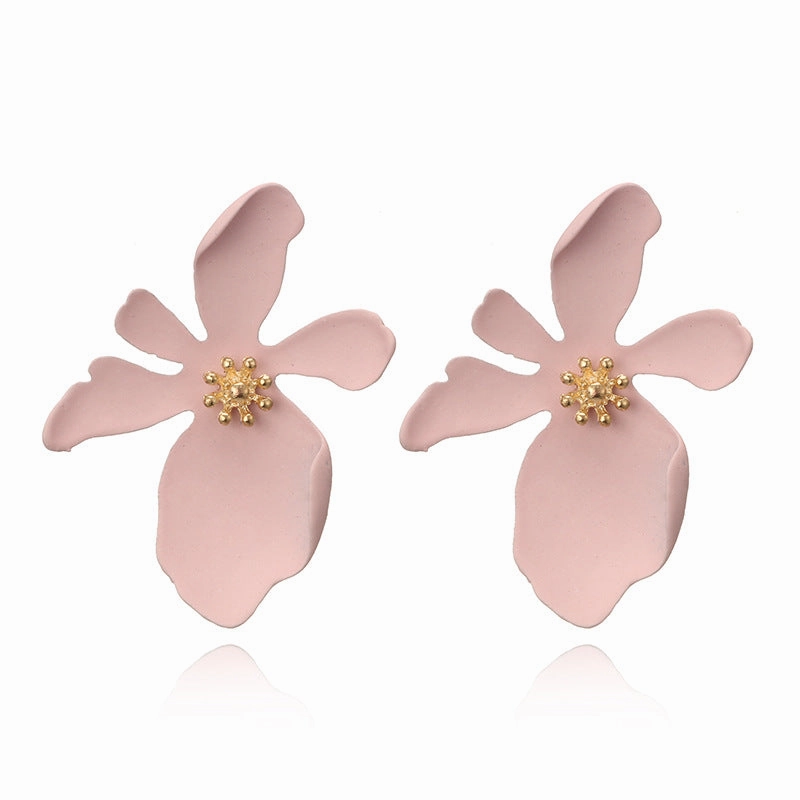 Attractive Jewelry Brilliant Aesthetic Daisy Blossom Stud Earrings