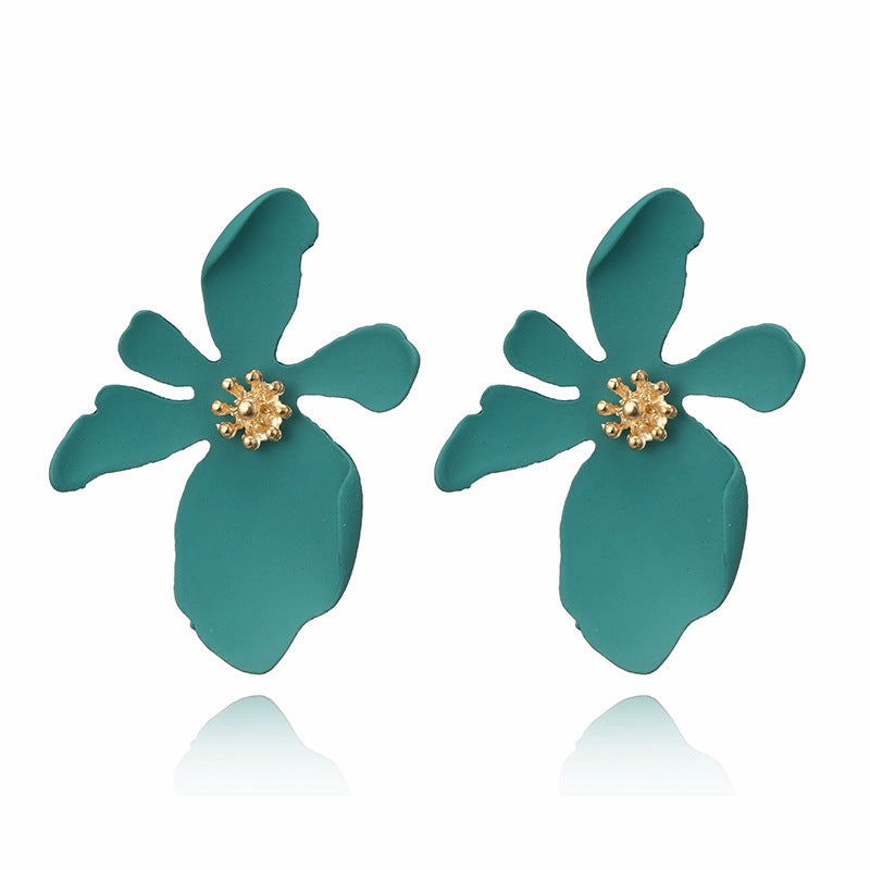 Daisy Blossom Stud Earrings Chic Essential Festive Adornment
