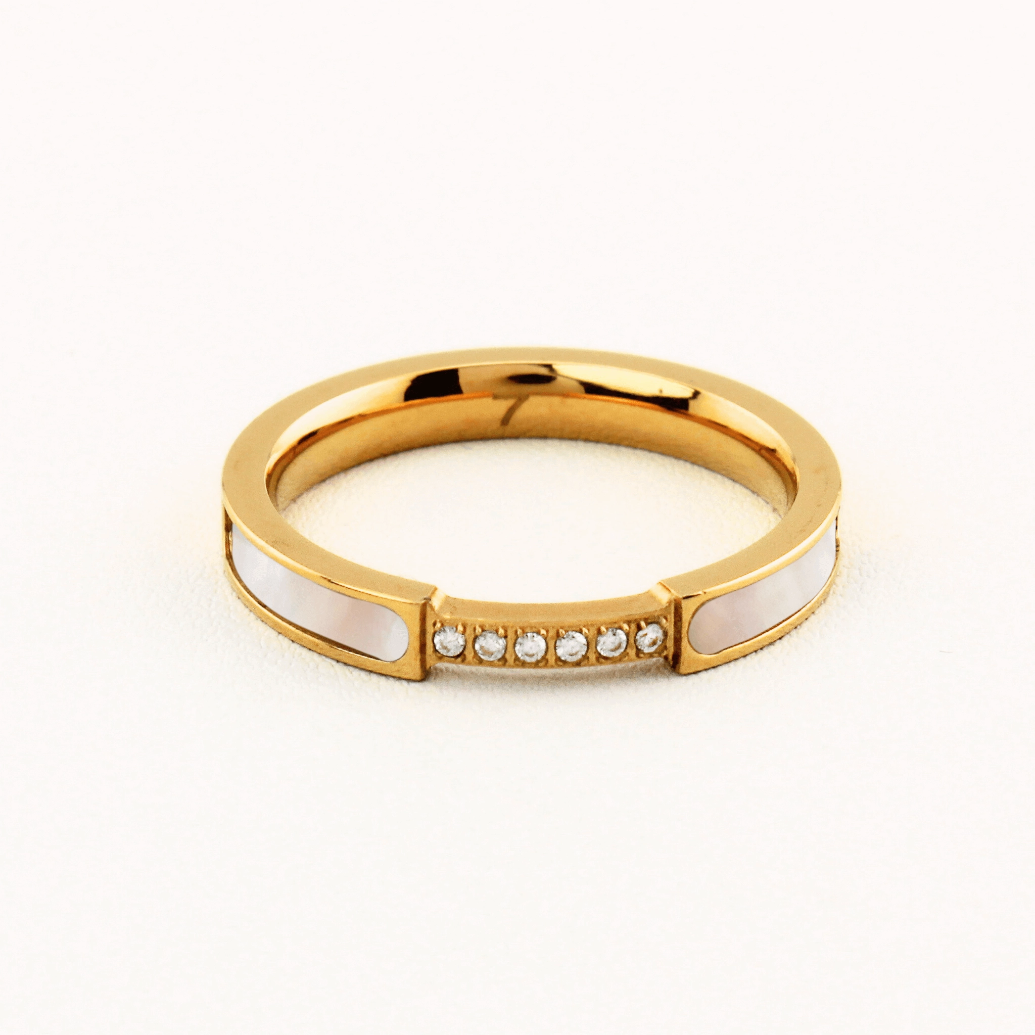 RAPUNZEL PEARL SHELL RING Millennium Style