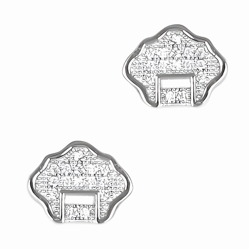 Elegant 925 Sterling Silver Cubic Zirconia Party Wear Earrings Splendid Embellishment Pretty Feature