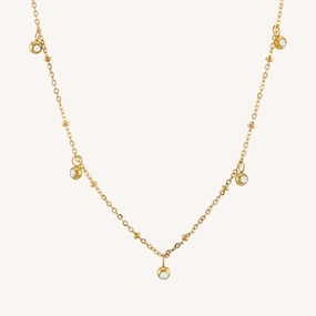 MONTE CARLO DANGLE DIAMOND NECKLACE Glam Gift