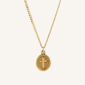 ETERNAL FAITH CROSS NECKLACE Ornamental Chain