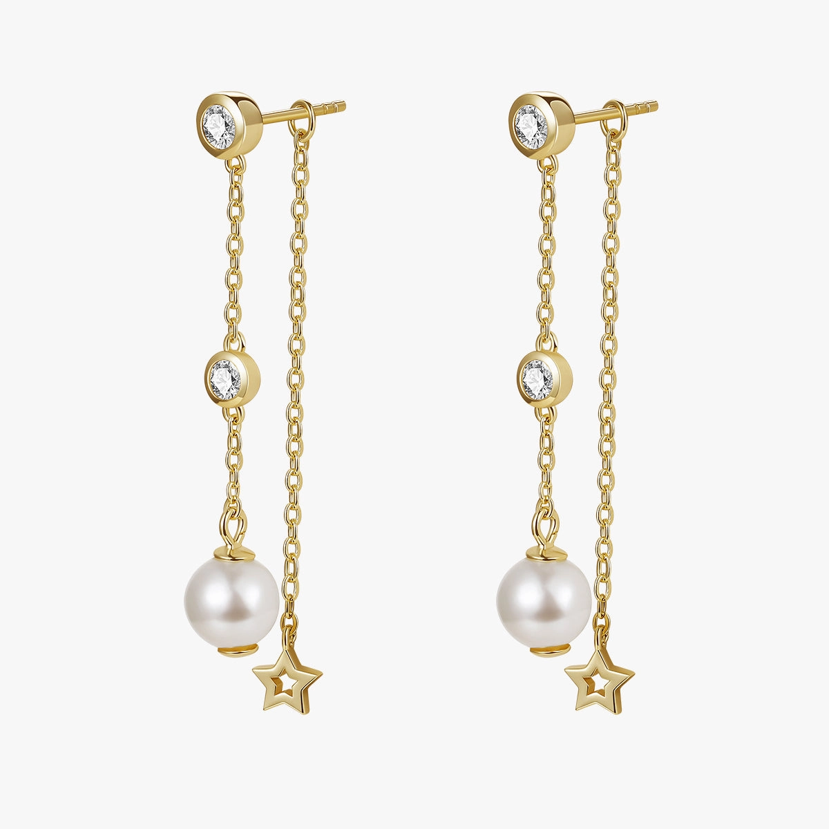 Stunning Drop Freshwater Pearl Earring Pendant Stylish Vibe Delicate Touch