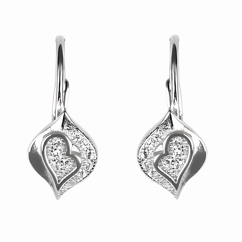 Pretty Adornment High-Quality Cubic Zirconia Silver Earrings - Best Sparkling Jewelry