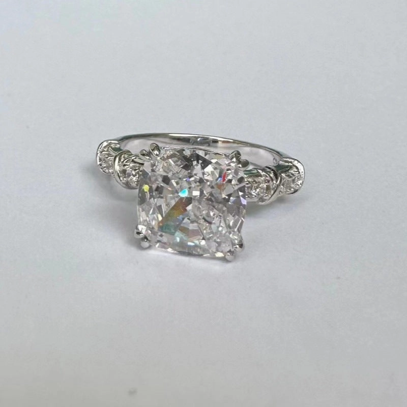 Gemstone Exquisite Ring | S925 Enduring Charm Unique Pieces