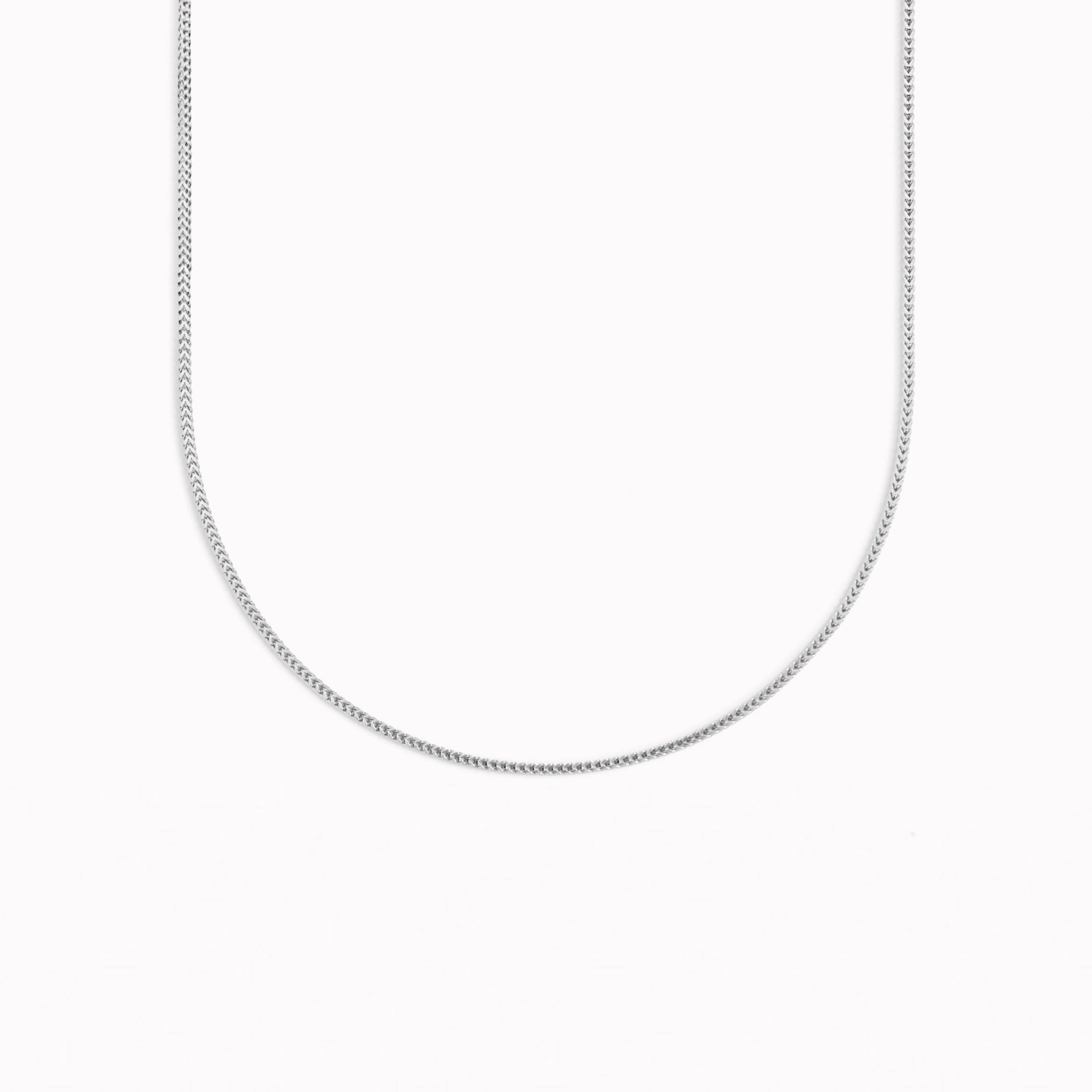 Lovely Ornament Franco Chain Silver - Bergen