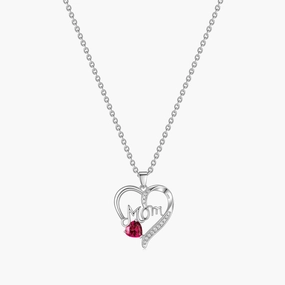 Golden Tone Sweet Detail 925 Sterling Silver Love Heart Necklaces for Women