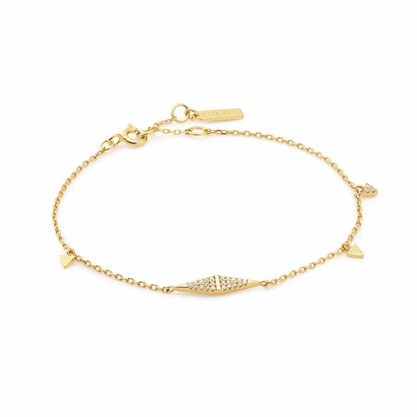 Recognized Design Peak Price Gold Geometric Chain Bracelet