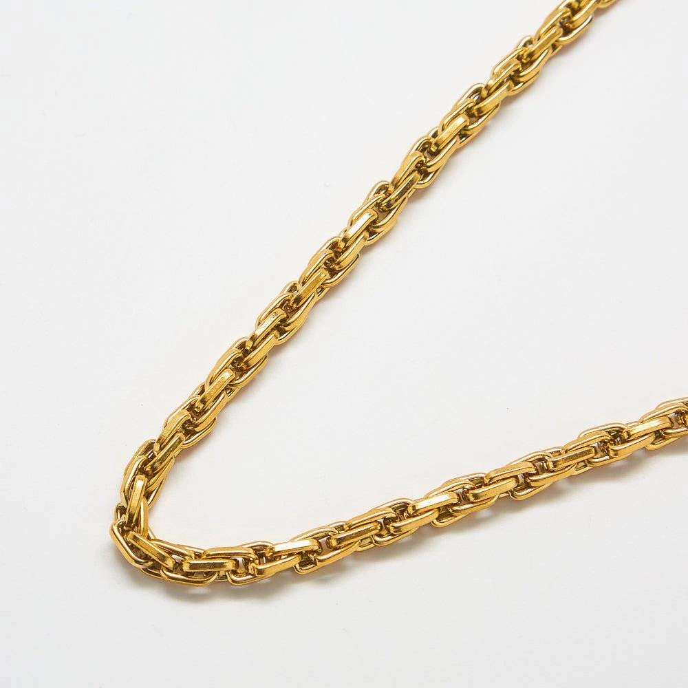 Gold Weave Chain Necklace Daily Match