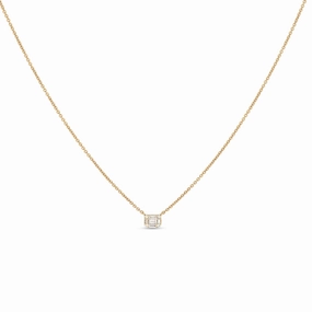 Shining Detail Mini Mixed Diamond Gold Necklace
