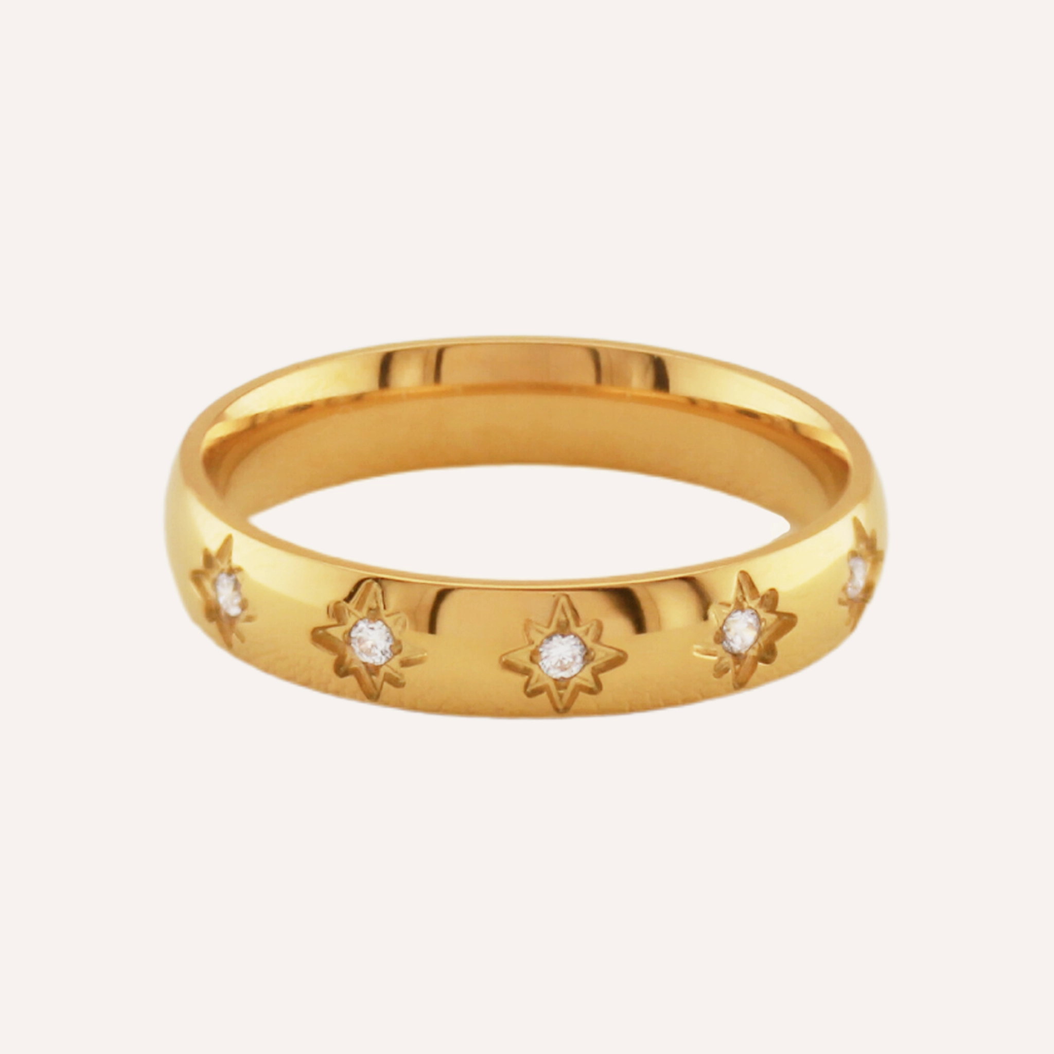 Amazing Ornament HEIRESS CZ DIAMOND STAR RING