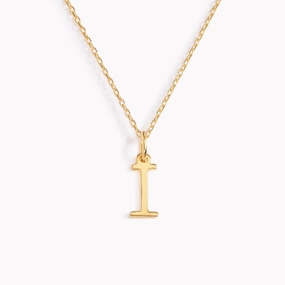Versatile Piece Date Gift I Necklace / Gold Initial Necklace