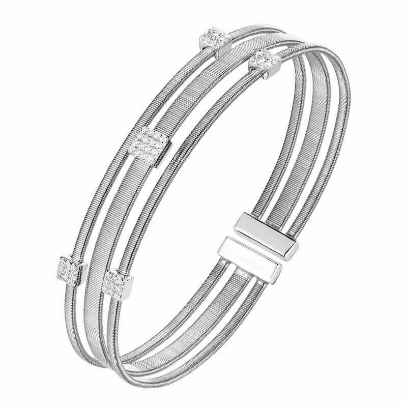 Elite Of The Elite Italian Style Bengal Bracelet | S925 18K Gold Finish