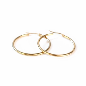 Night Accent Oblession Essentials Thin Hoop 7/6/5/4/3cm