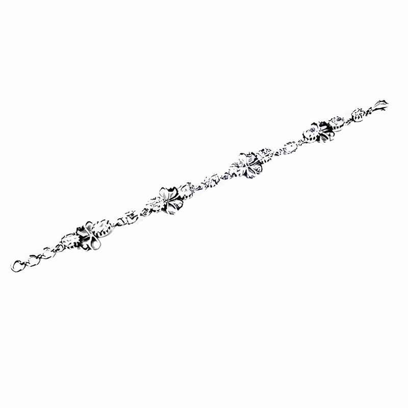 Cheerful Amalgamations Personal Signature Latest Luxury Cubic Zirconia Gemstone Silver Bracelet | Superb CZ Bracelet