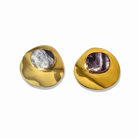 Lavender Amethyst Earrings | Crystal Energy for Summer Unique Ornament