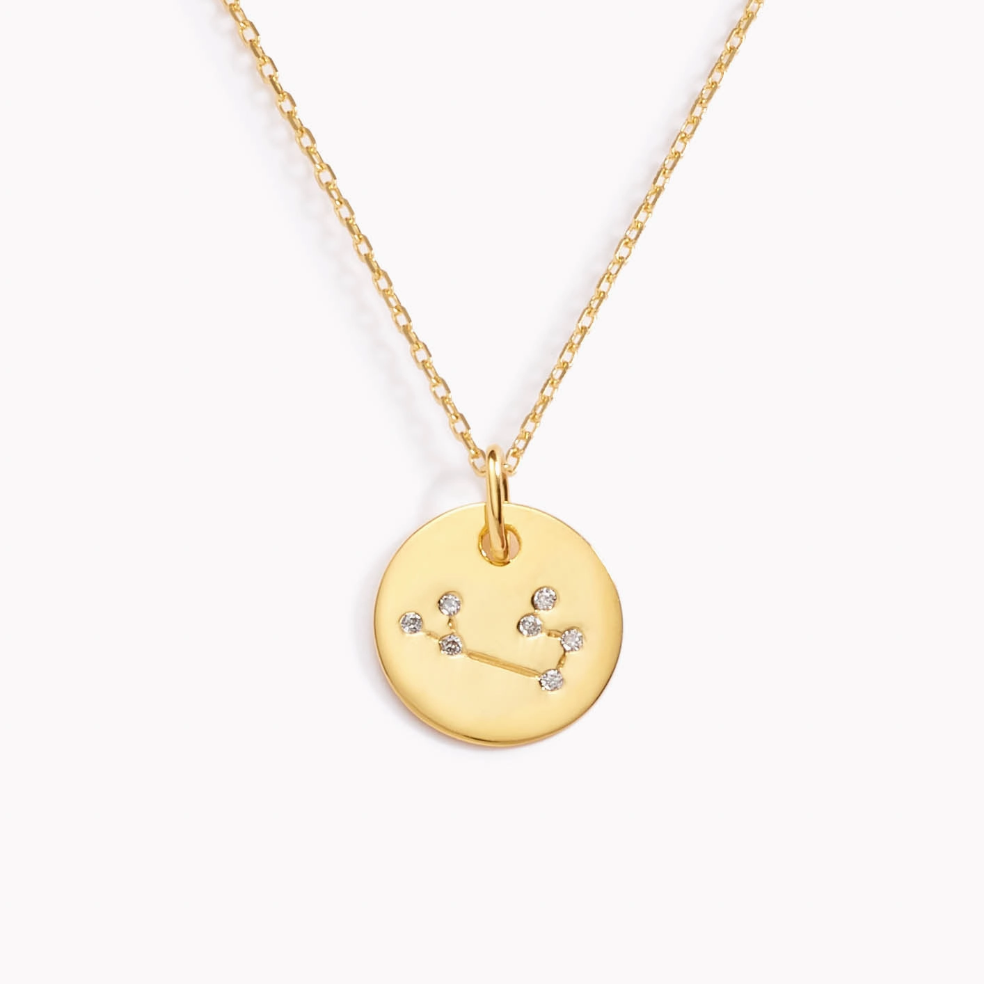 Leo Necklace / Zodiac Necklace Urban Night Great Adornment