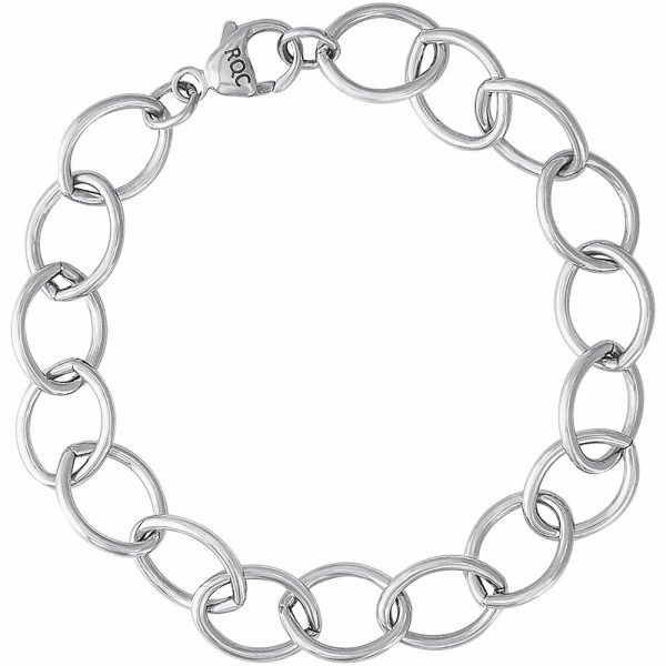 Bonding Accent tailored look LINK OPEN CURB CLASSIC BRACELET