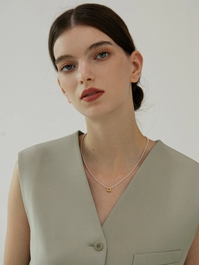 Maja Duo Tone Satellite Chain Necklace Every Occasion