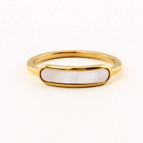 Perfect Fit MERMAID PEARL SHELL RING