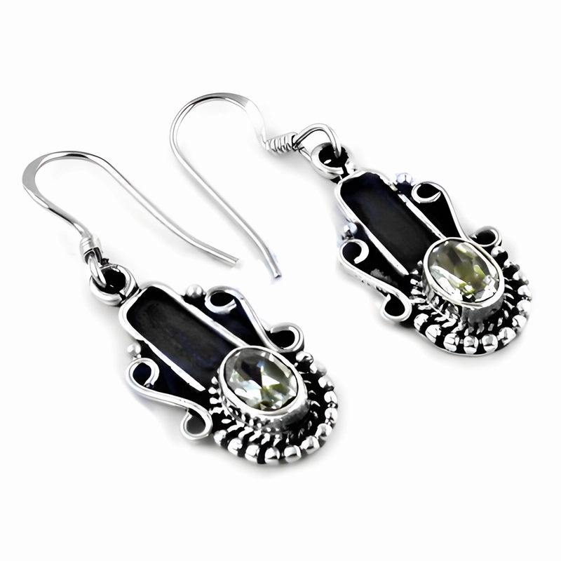 Sparkling Style Glittering Creation Stunning Indian Ethnic Designer CZ Earrings - Shop Now