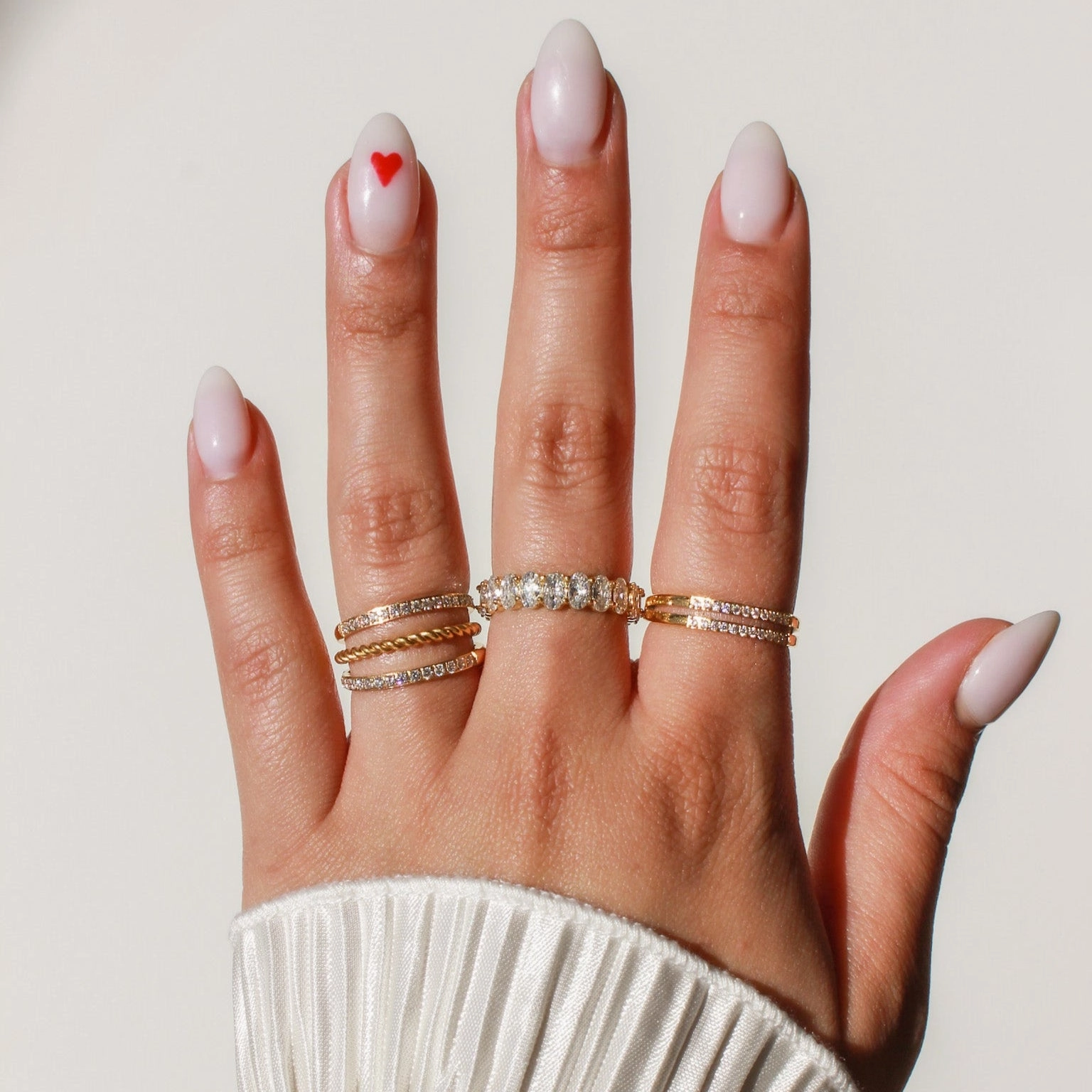 DIANA DOUBLE DIAMOND RING Luxury Keepsake