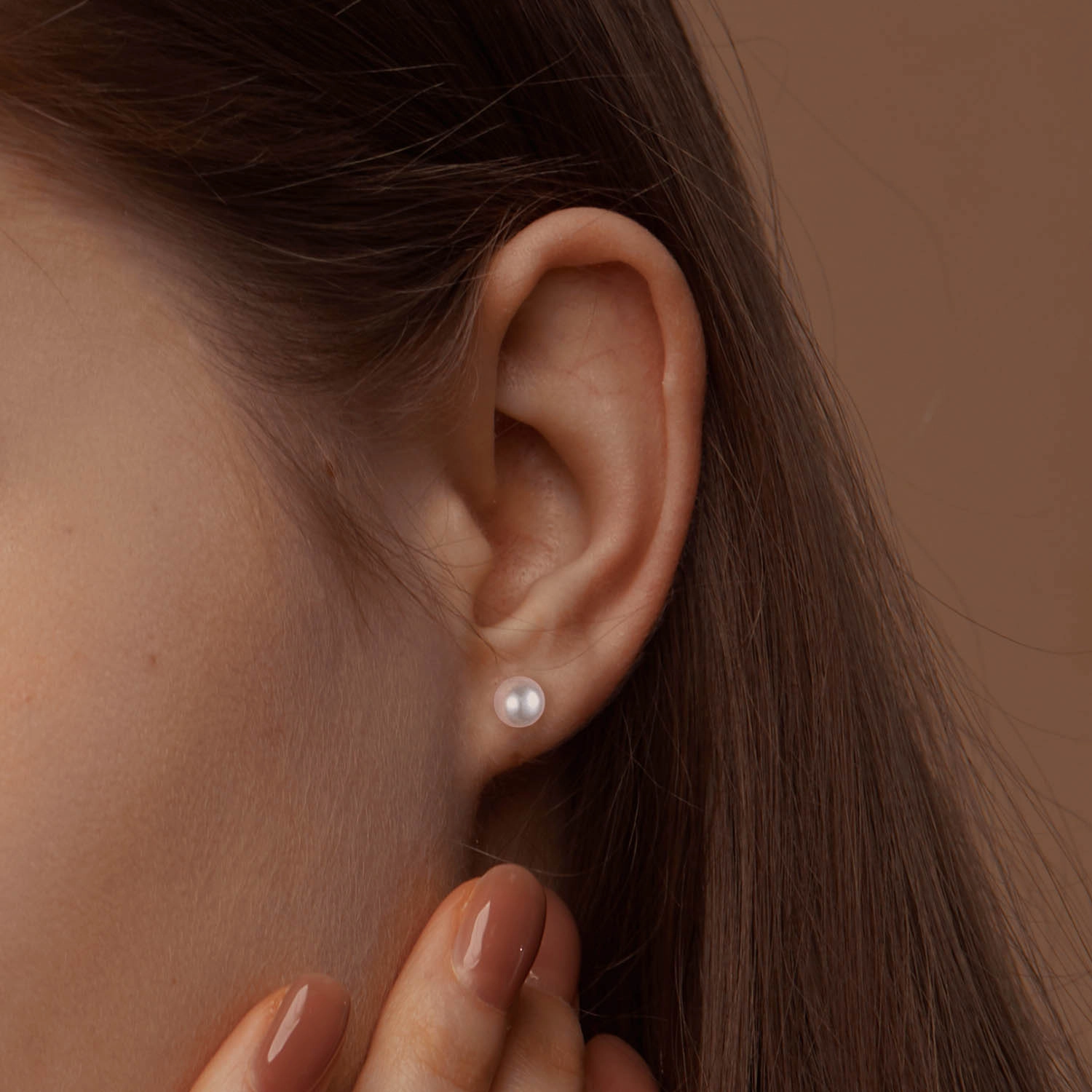 The Pearl-fect Akoya Pearl 2-in-1 Stacking Stud Earrings Decorative Accent