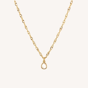 MOTHER PEARL NECKLACE Lightweight Piece